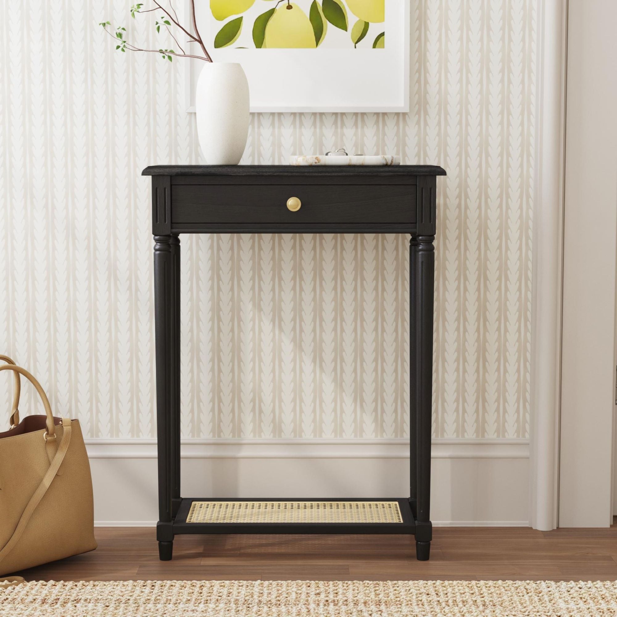 Lila Fluted Leg Console Table