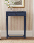 Lila Fluted Leg 24" Console Table Solid Wood console table