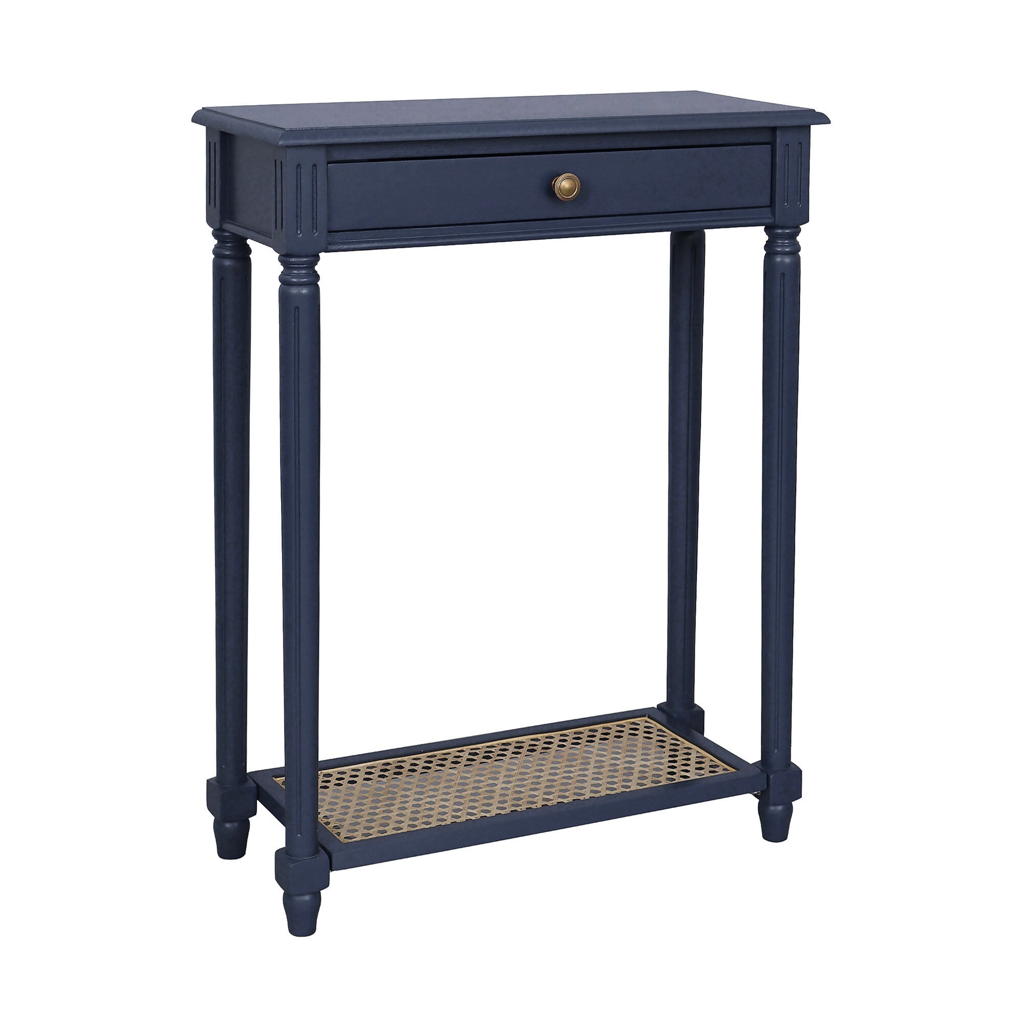 Lila Fluted Leg 24" Console Table Solid Wood console table