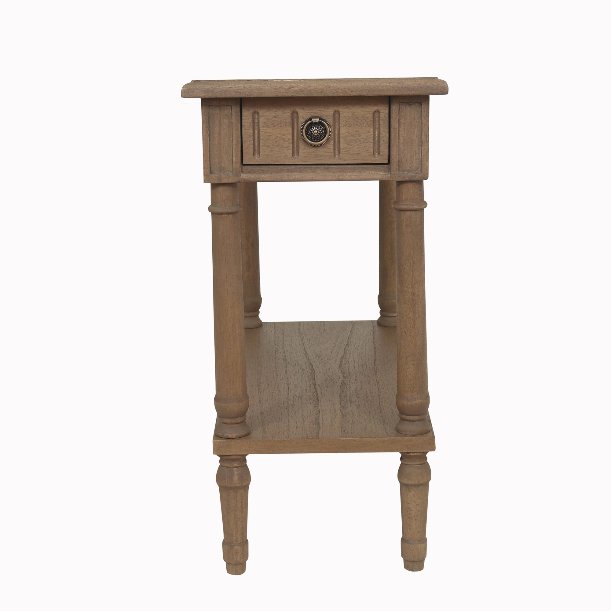 Marisol Side Table With Shelf