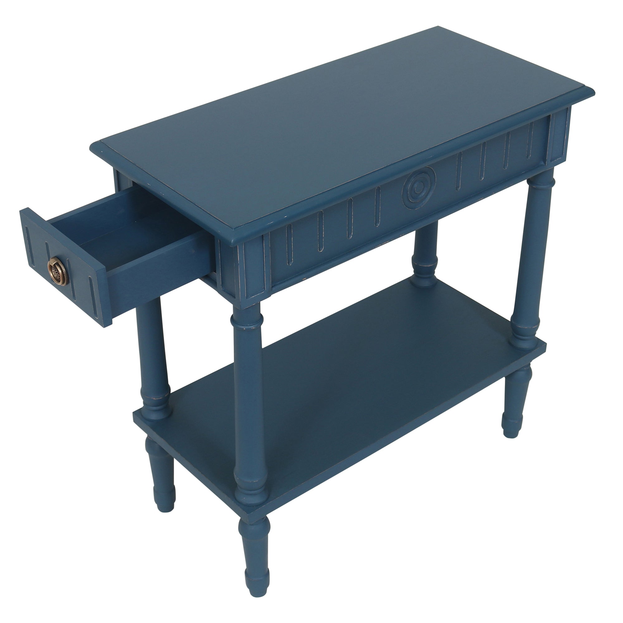 Marisol Side Table With Shelf