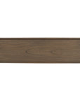 Asura 47" Console Table With Rush Shelf Solid Wood console table