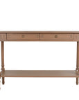 Marisol Console Table With Two Drawers And Shelf