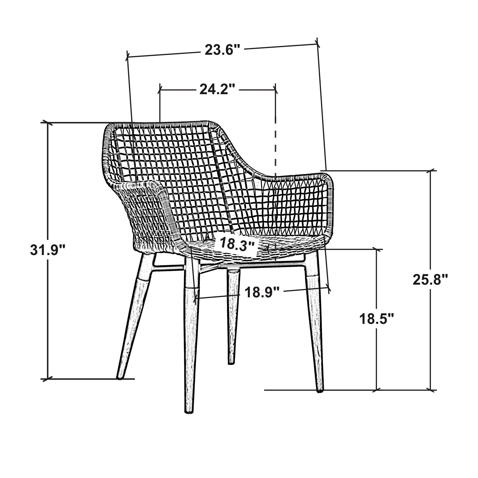 Claude Outdoor Chair