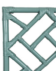 Stacie Rattan Lattice-Back Stool