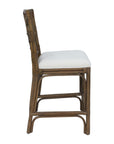 Stacie Rattan Lattice Back Stool