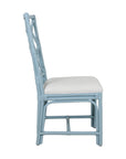 Stacie Rattan Lattice Back Dining Chair, Set of 2
