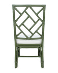 Stacie Rattan Lattice Back Dining Chair, Set of 2