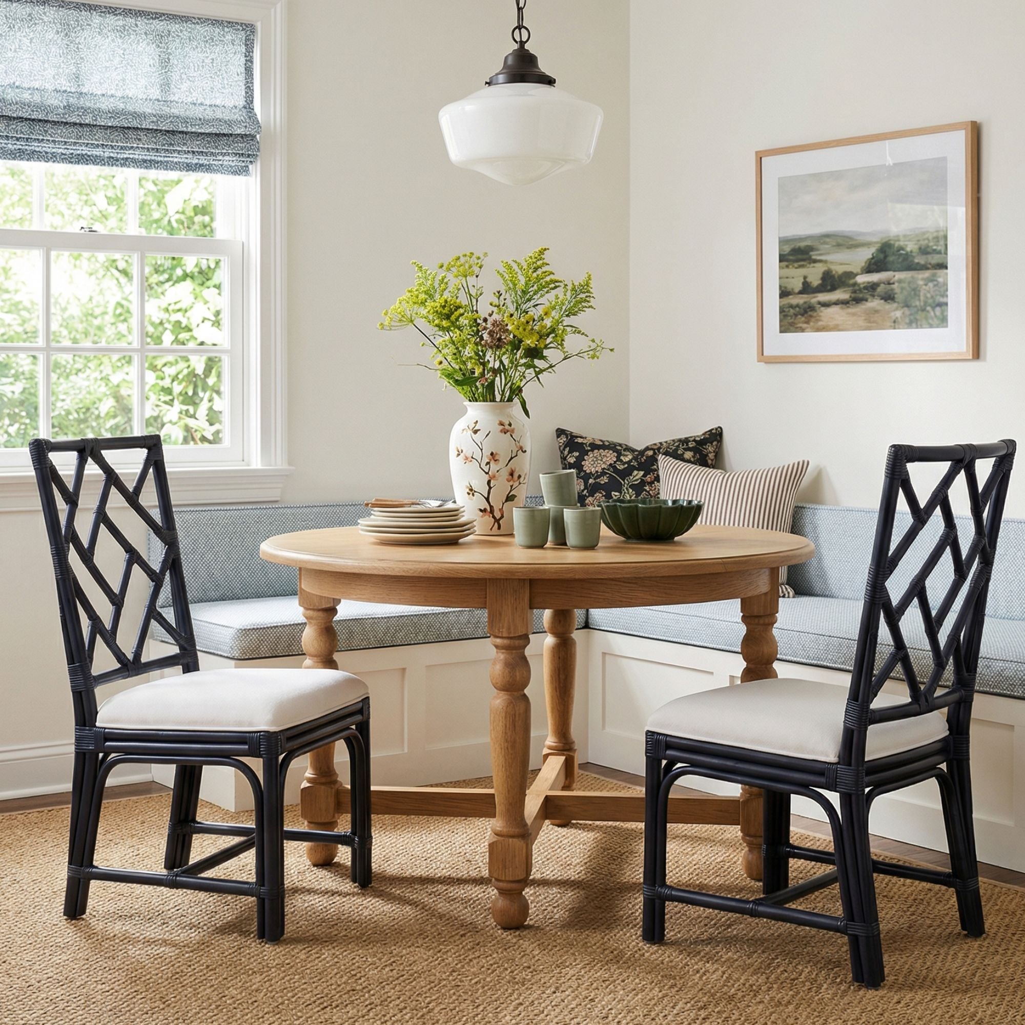East at Main Stacie Rattan Dining Chair