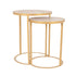 August Nesting Tables Solid Wood accent table