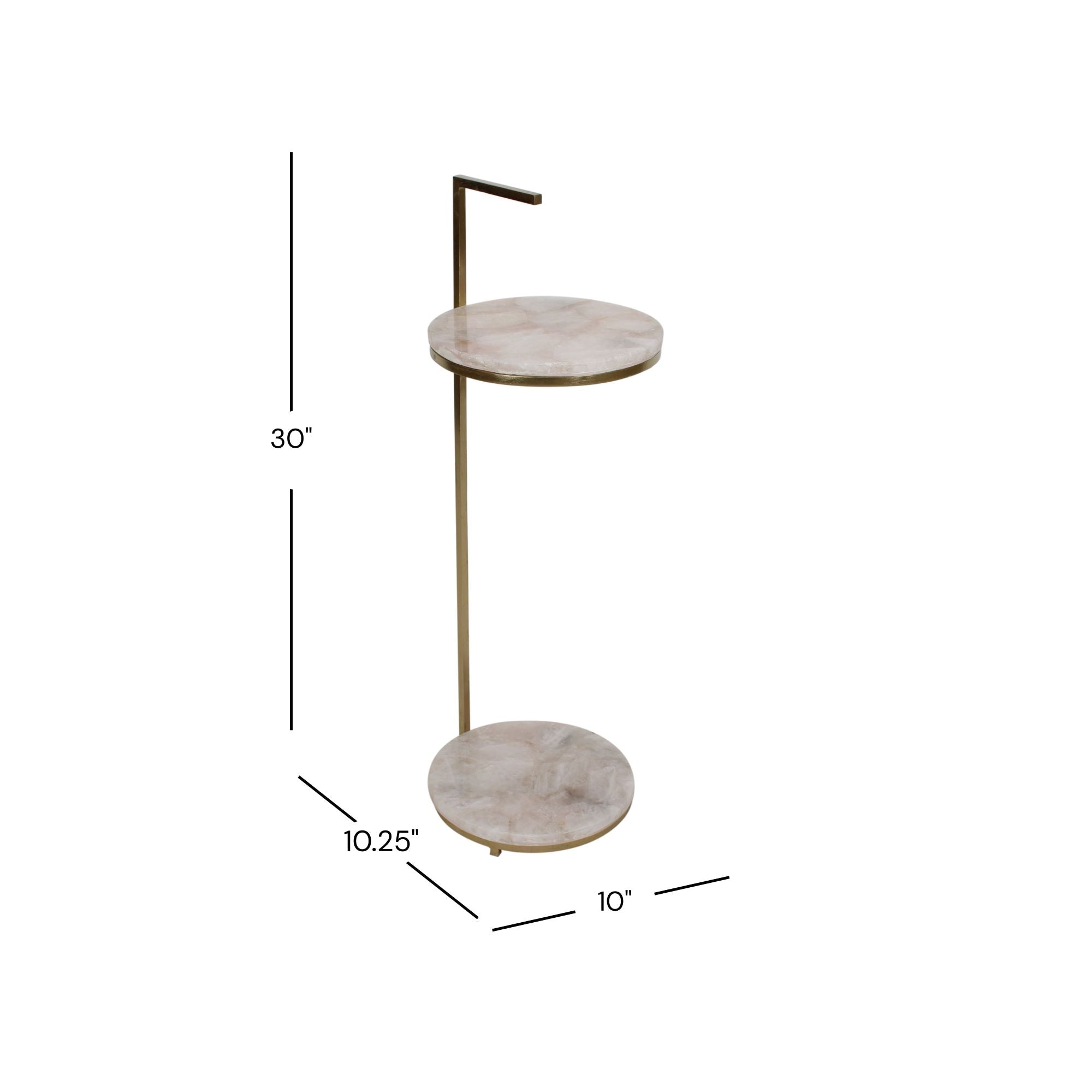 Ava Agate Martini Table