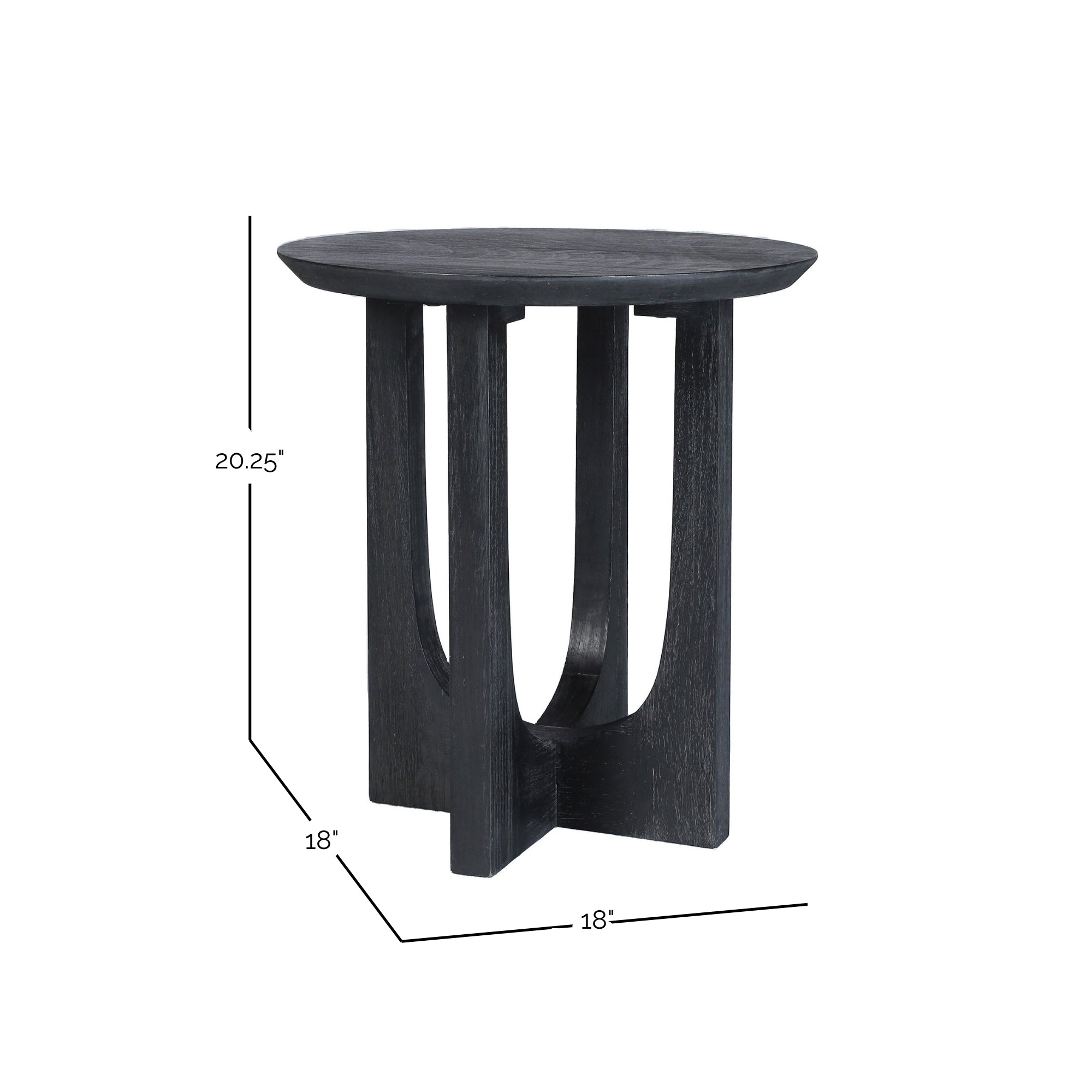 Indigo Road by Egypt Sherrod x East at Main Reverse Arch Side Table
