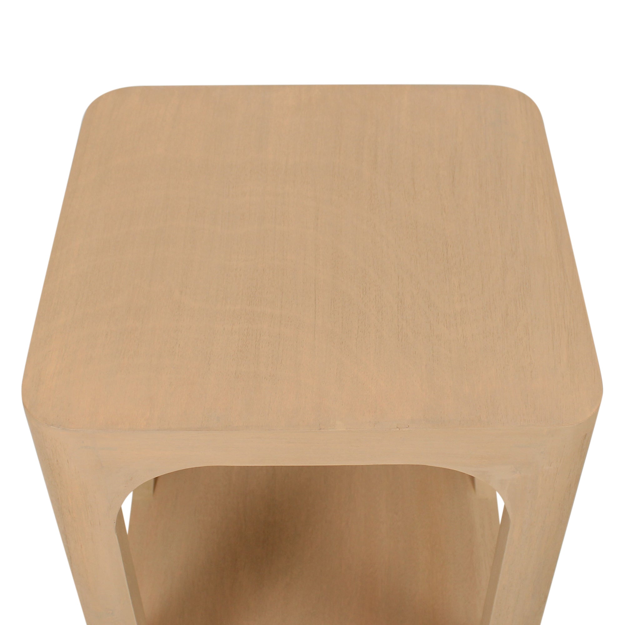 Addison Solid Wood Storage Accent Table