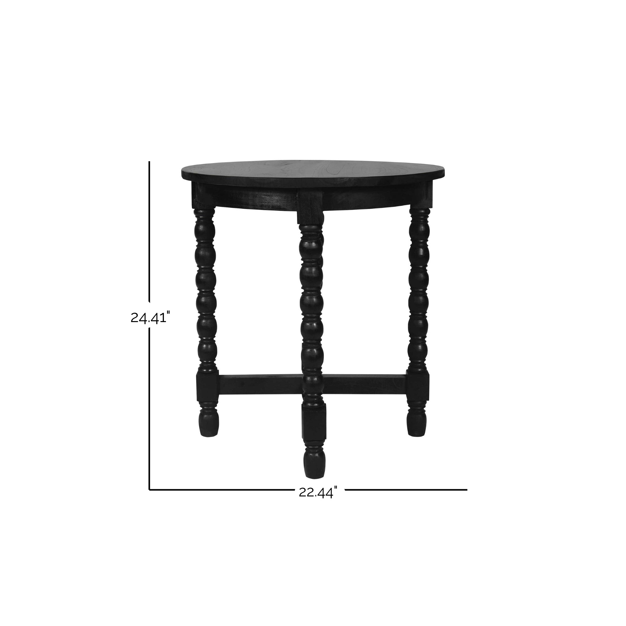 Adair Bobbin Turned Leg Side Table