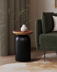 Indigo Road by Egypt Sherrod x East at Main Makoa Pedestal Side Table