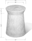 Indigo Road by Egypt Sherrod x East at Main Tapered Solid Wood Round Pedestal Side Table