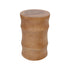 Kimber Ribbed Solid Wood Side Table Solid Wood accent table