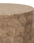 Tasi Round Capiz Shell Accent Table