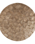 Tasi Round Capiz Shell Accent Table