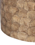 Tasi Round Capiz Shell Accent Table