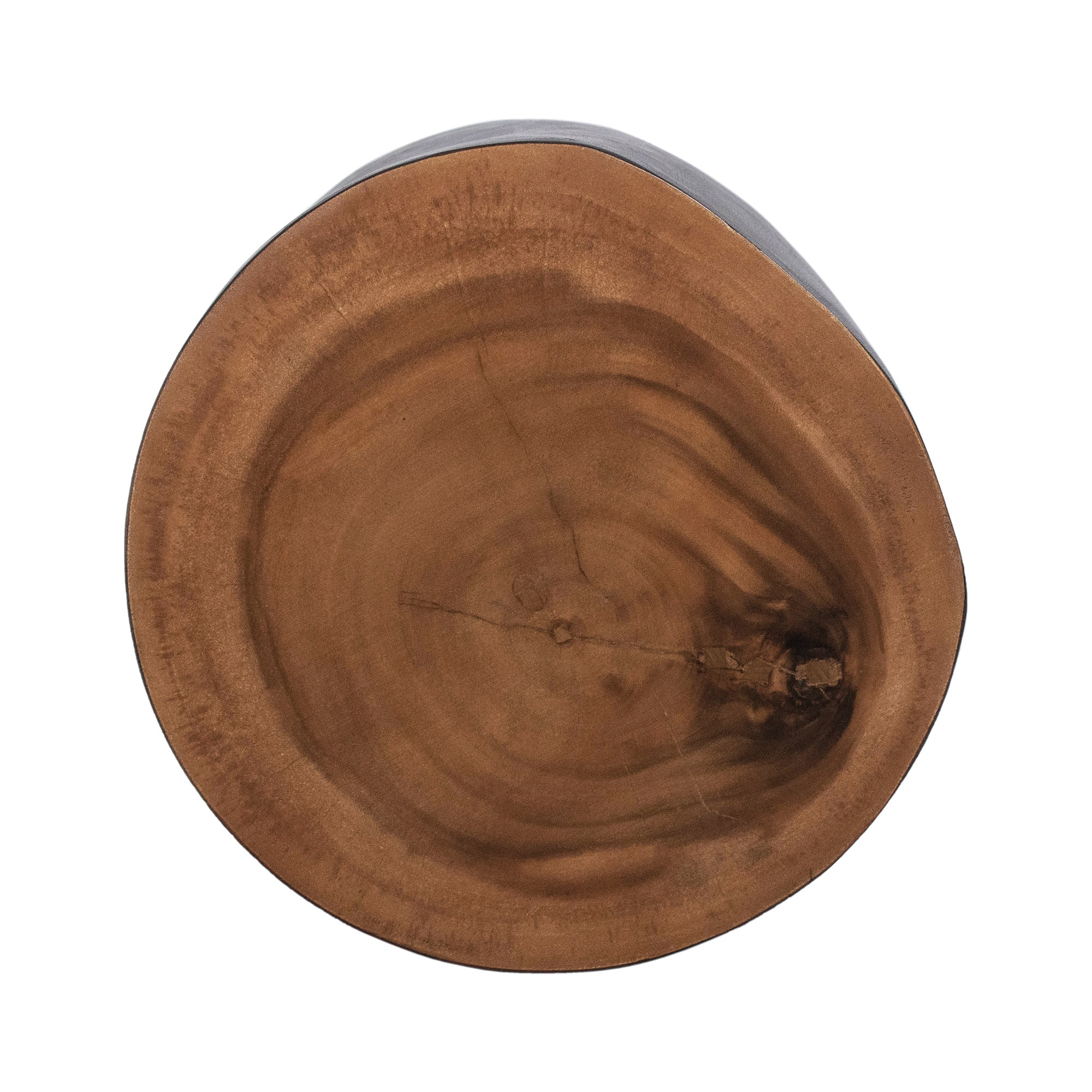 Kaia Munggur Wood Tree Stump Side Table | East at Main