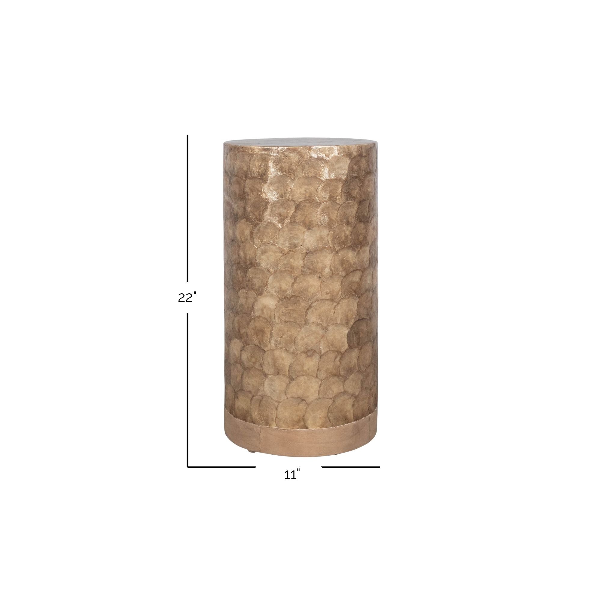 Tasi Capiz Shell Martini Table
