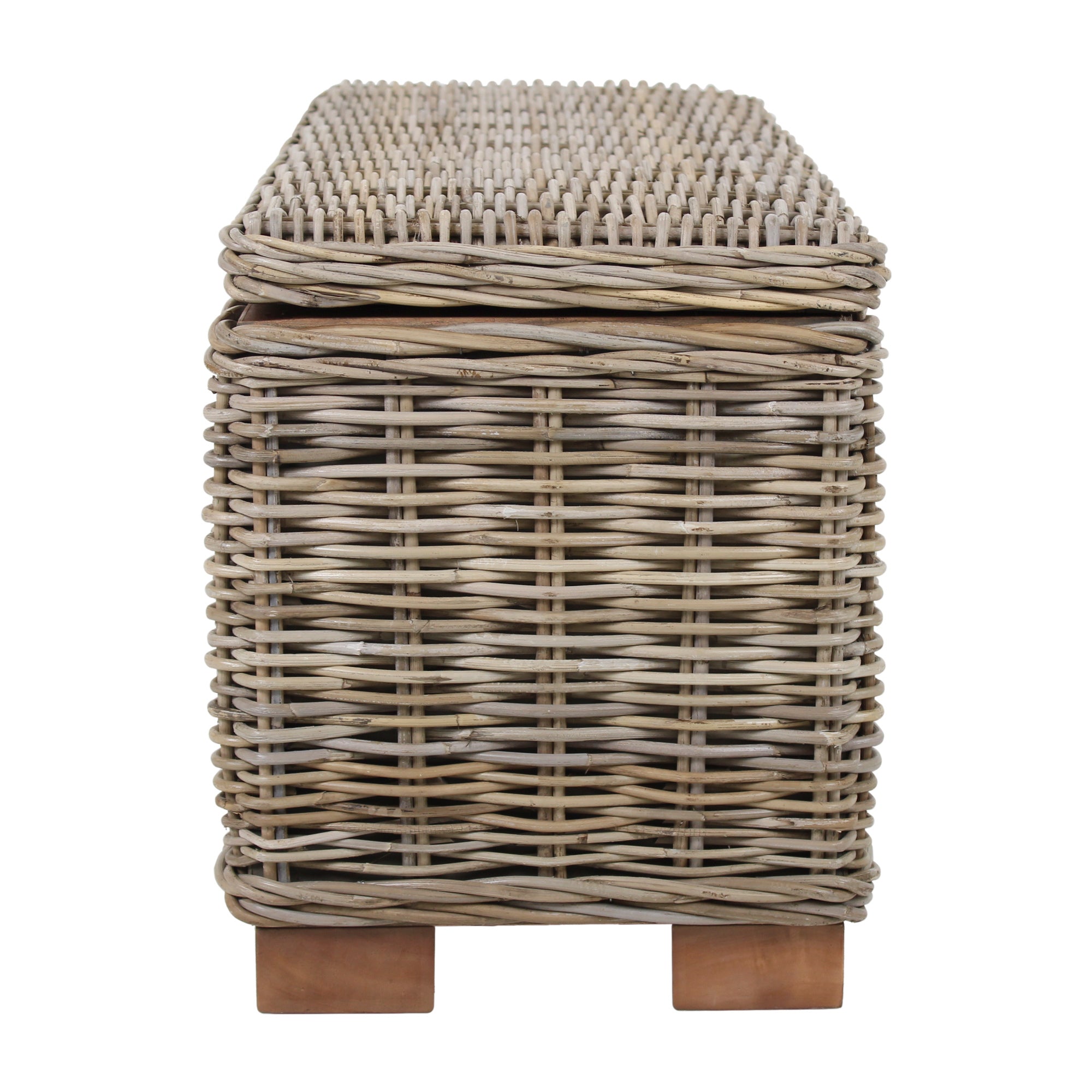 Daria Woven Abaca Storage Bench