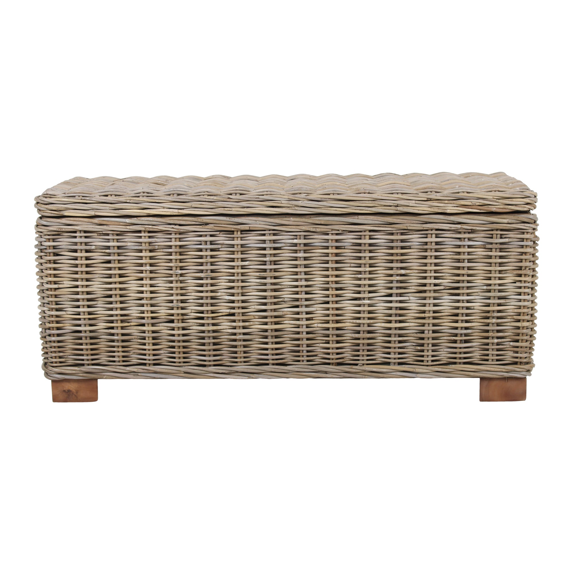 Daria Woven Abaca Storage Bench