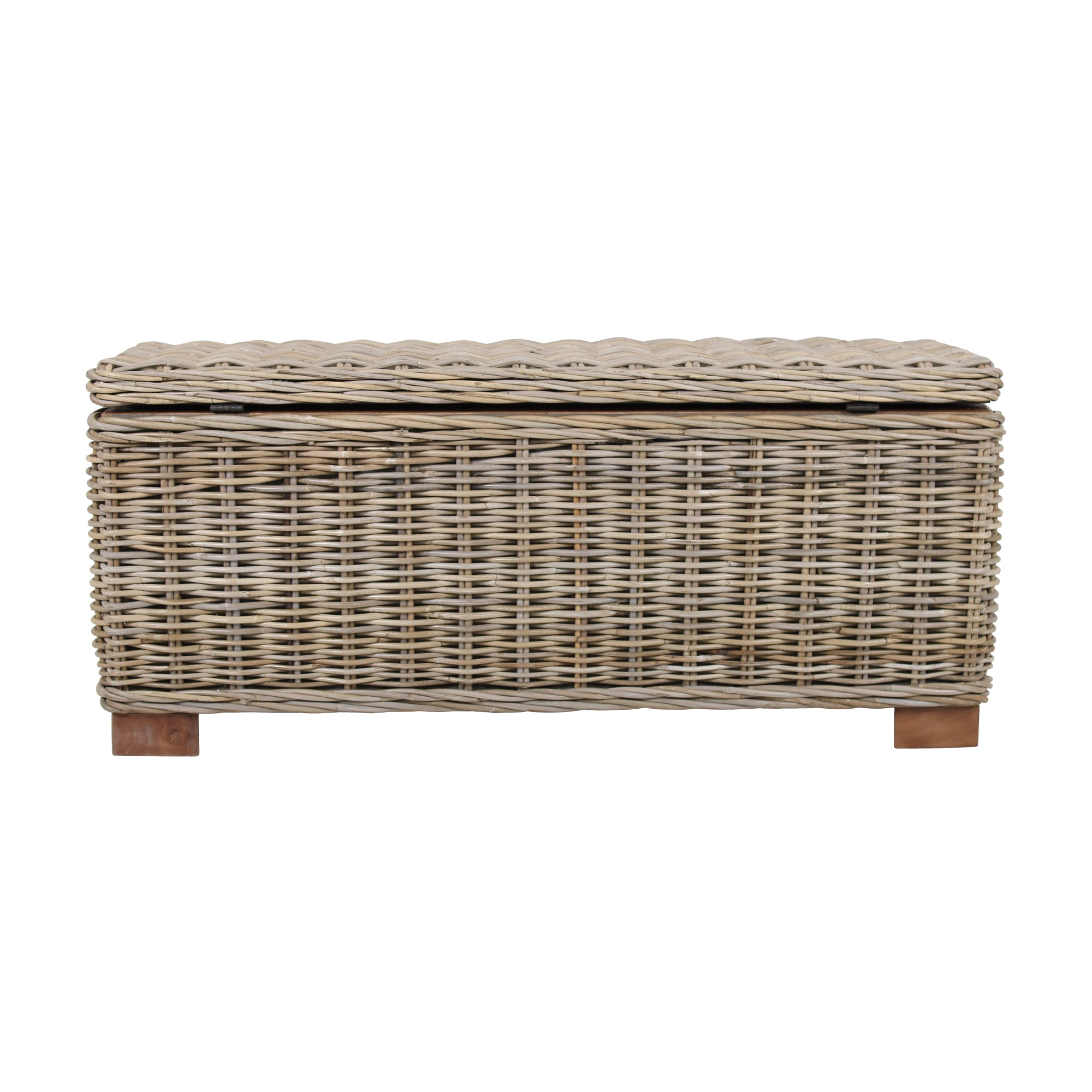 Daria Woven Abaca Storage Bench