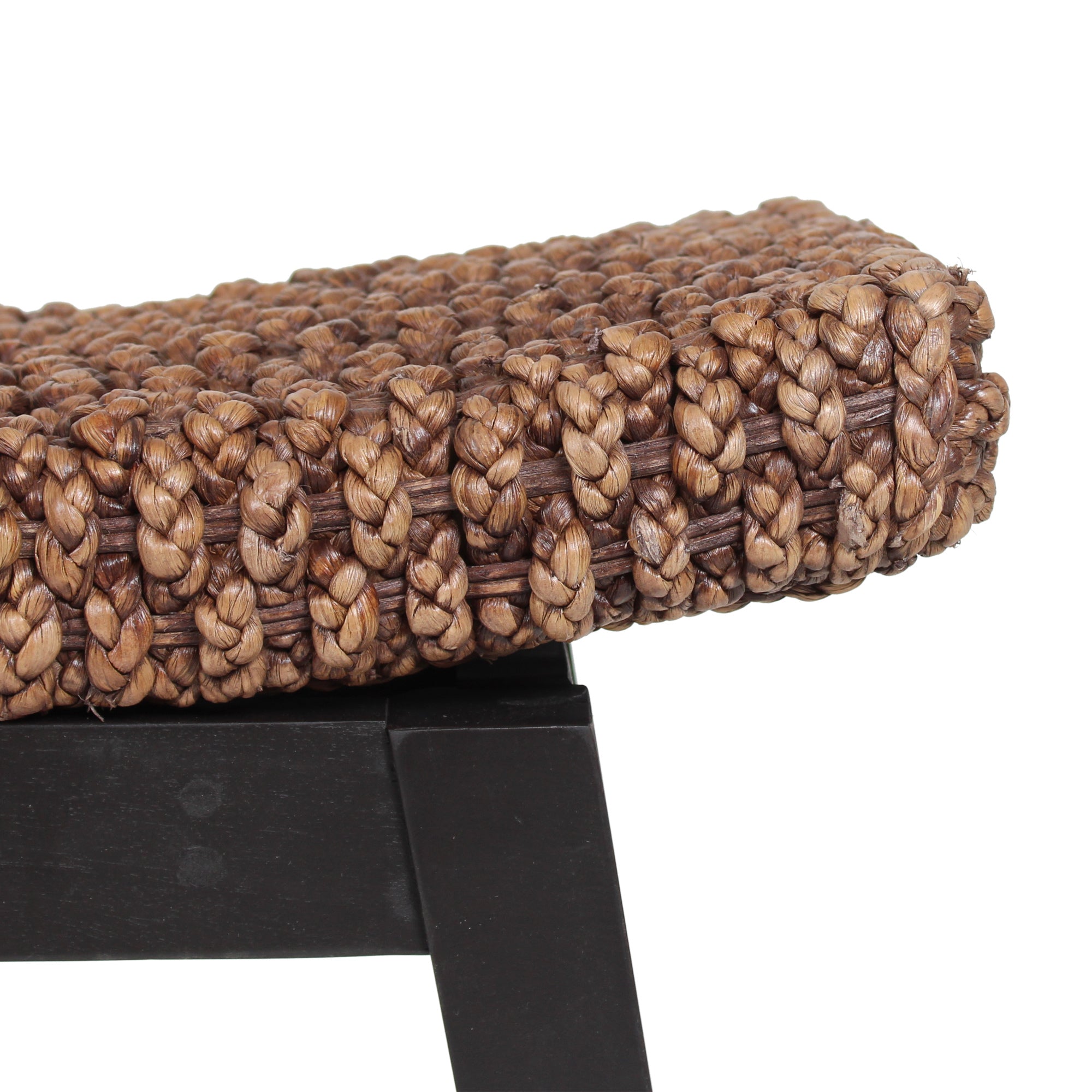 Myra Rattan Wave Bench