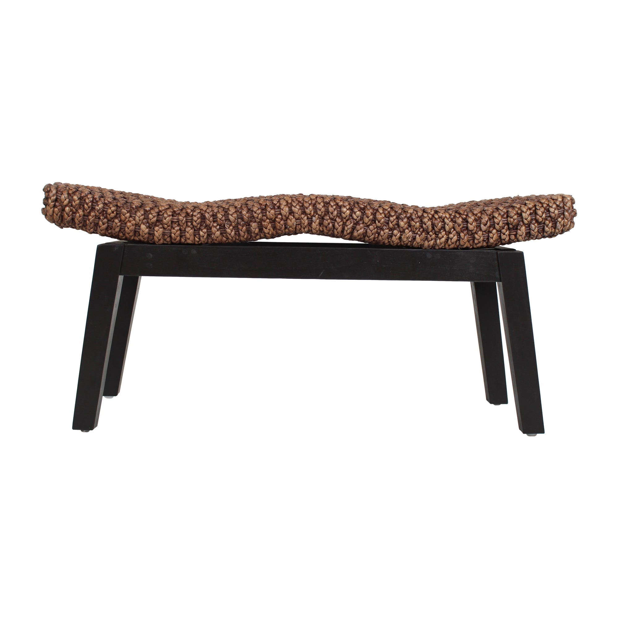 Myra Rattan Wave Bench