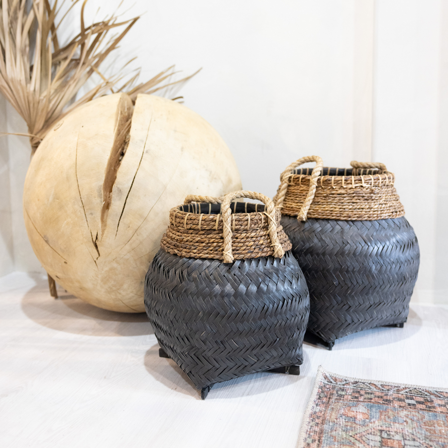 Tigris Woven Basket, Set of 2