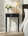 Blue Josephine Narrow Solid Wood Console Table Solid Wood console table