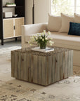 Harper Teak Block Coffee Table