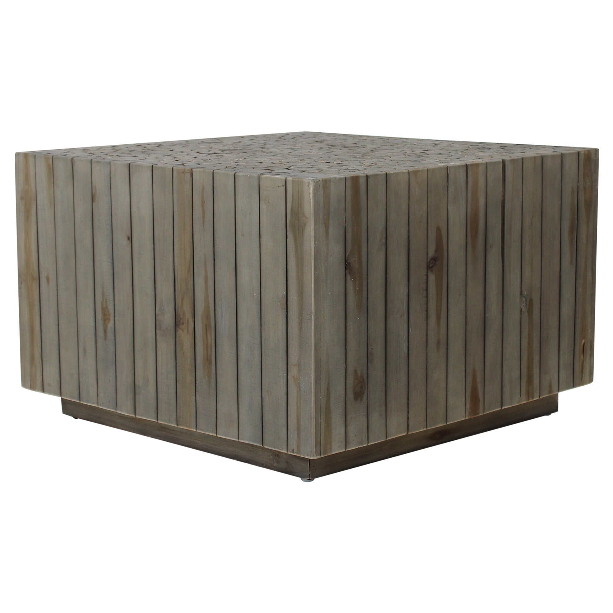 Harper Teak Block Coffee Table