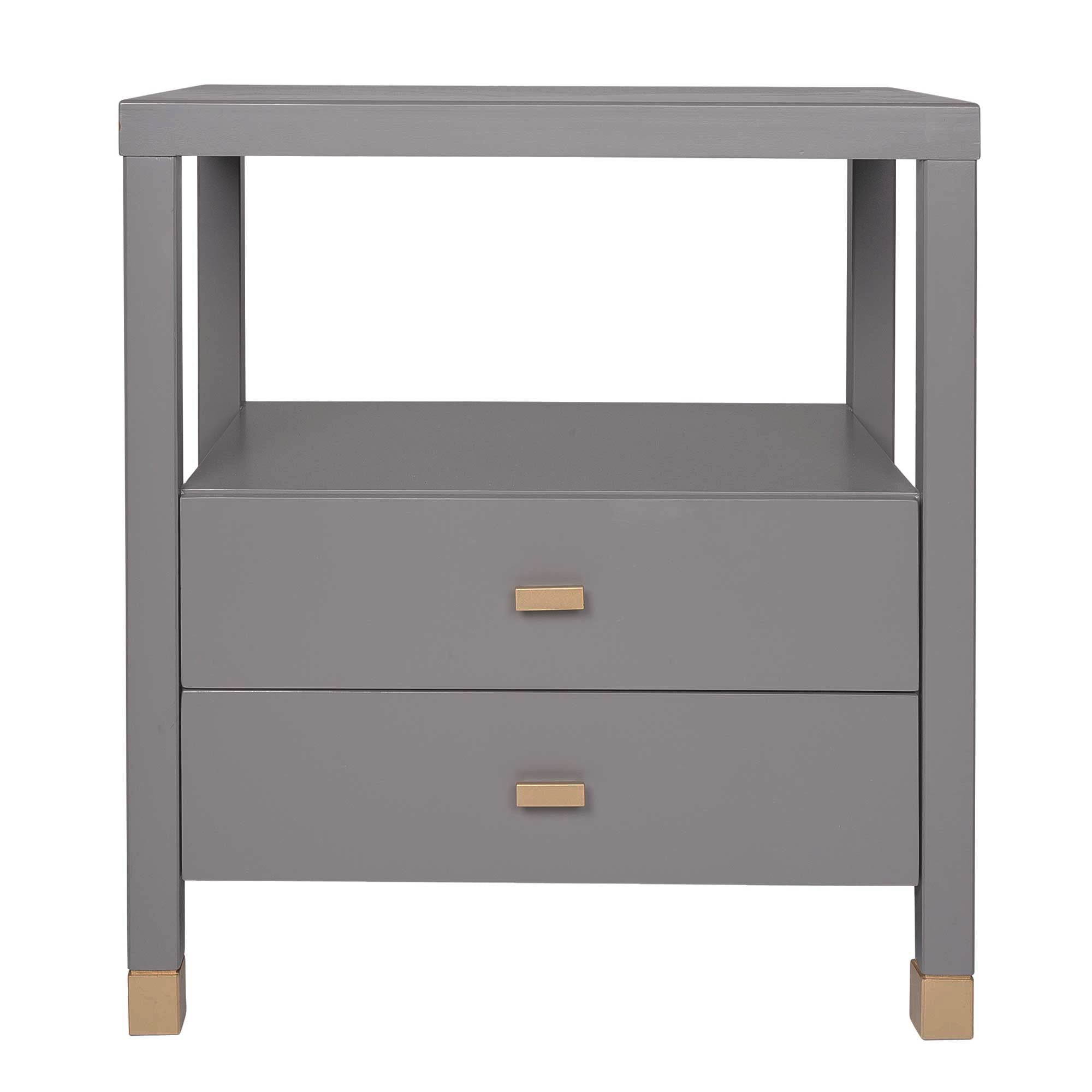 Hooper 2 Drawer Side Table