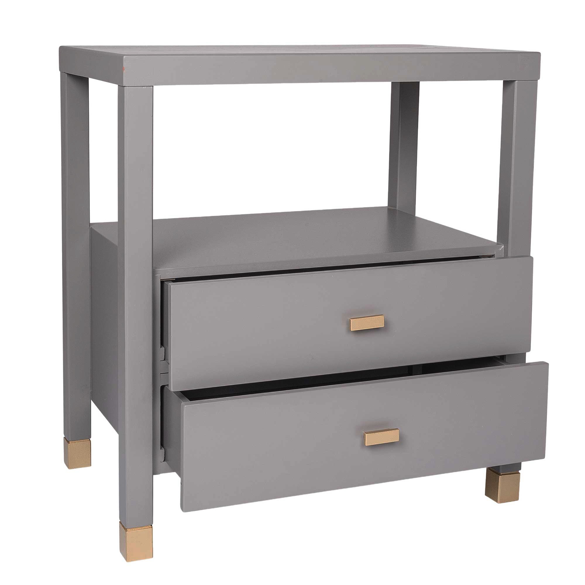 Hooper 2 Drawer Side Table