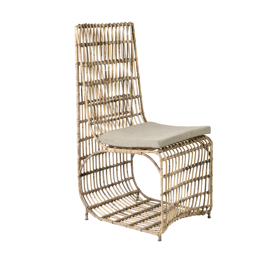 Indigo Road by Egypt Sherrod x East at Main Marvel Rattan Dining Chair