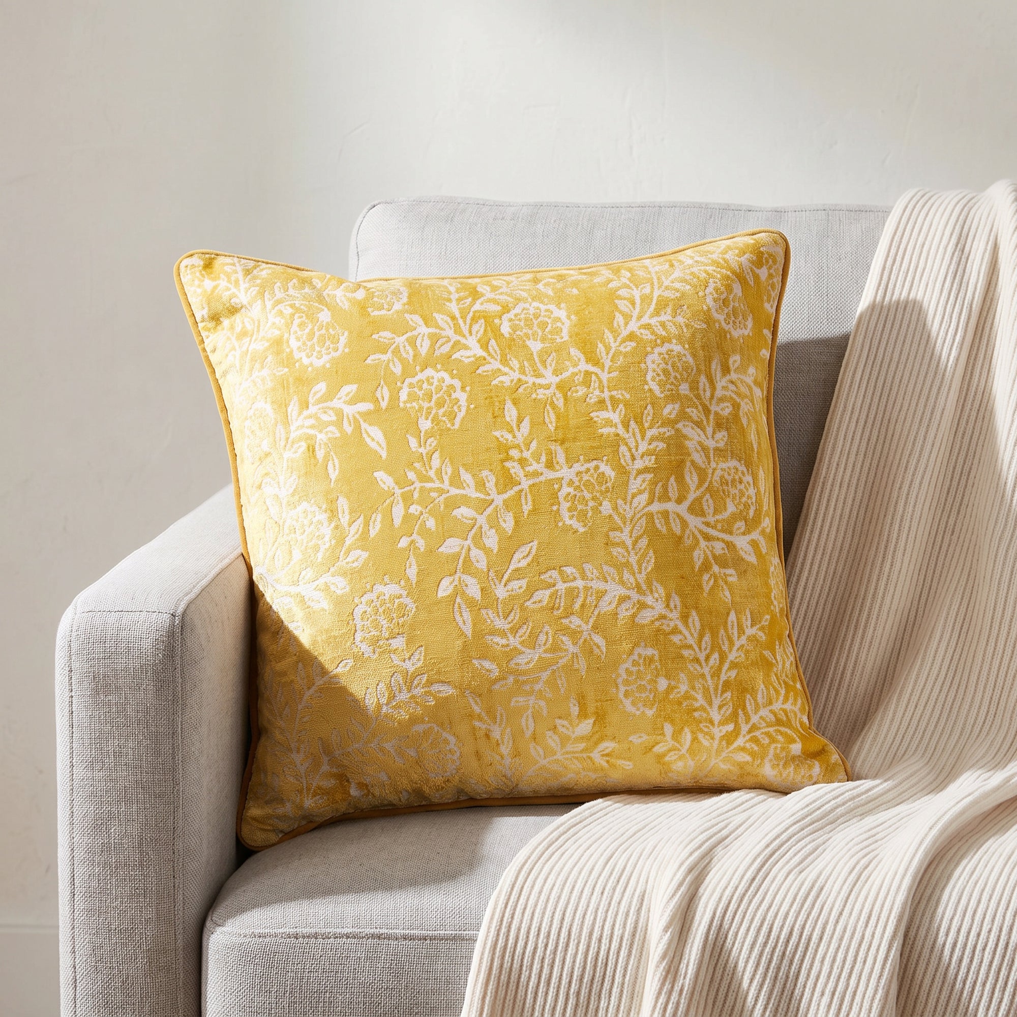 Marigold Jacquard Pillow