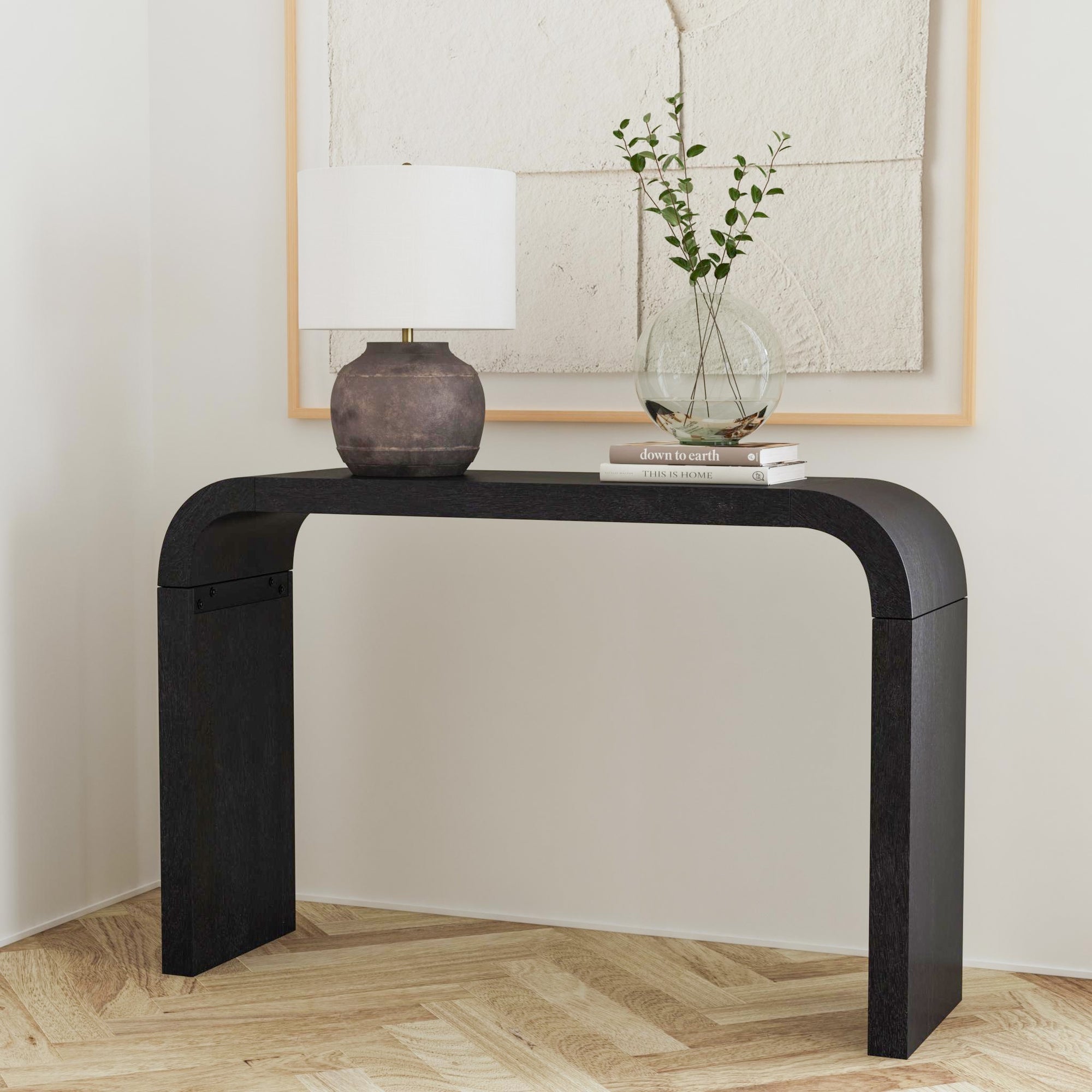 Indigo Road by Egypt Sherrod x East at Main Luna Arch Console Table