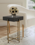 Indigo Road by Egypt Sherrod x East at Main Adela Box Side Table