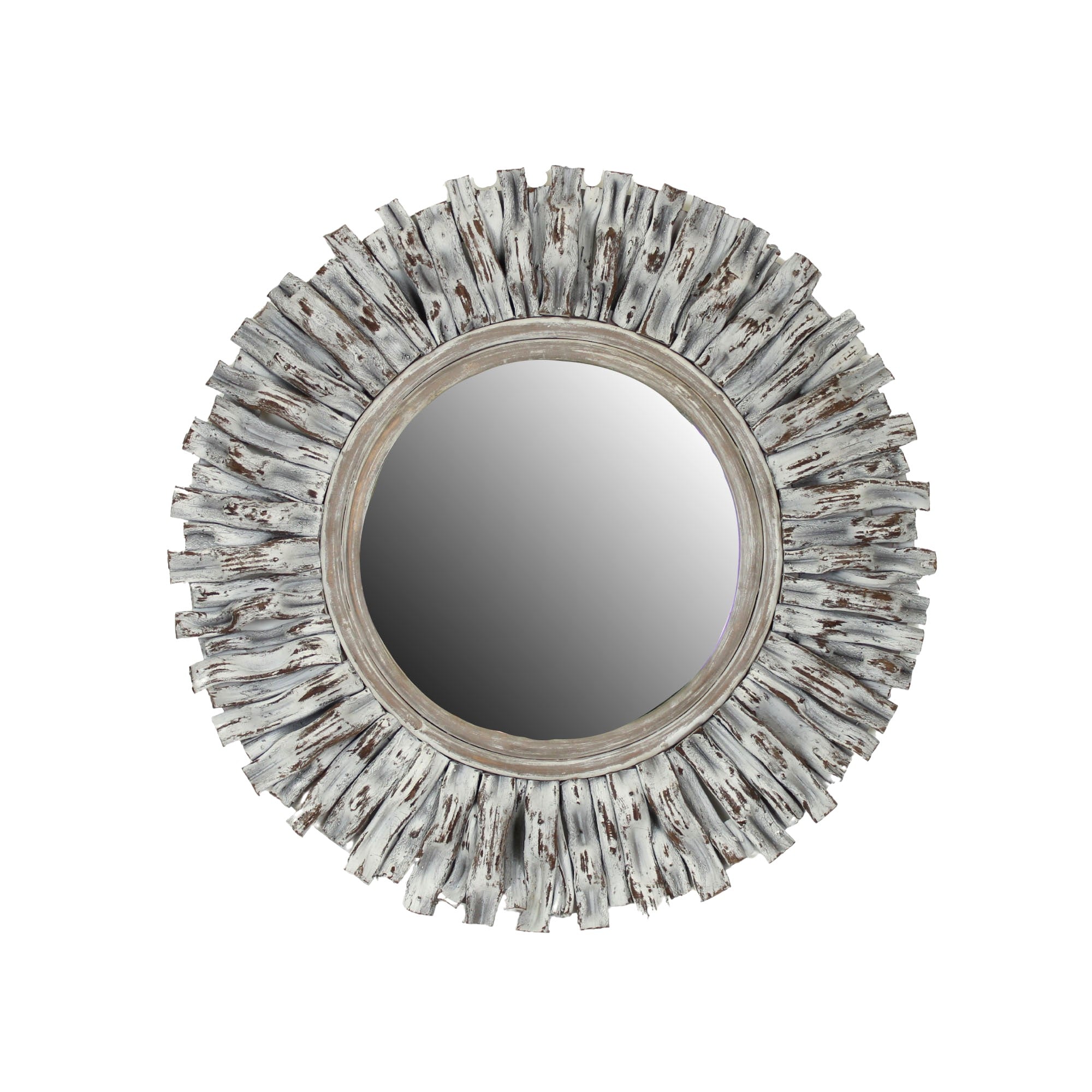Hapsala Rattan Round Starburst Mirror – East at Main