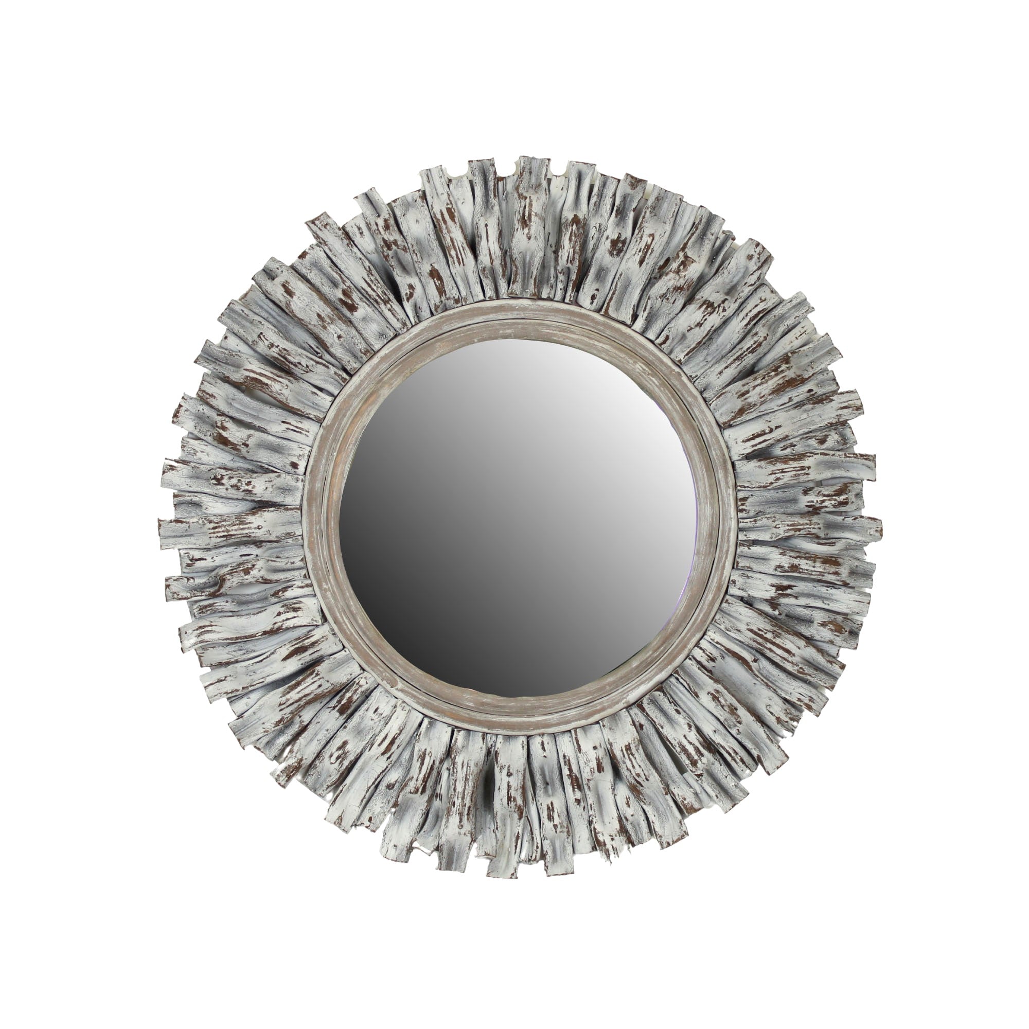 Indigo Road by Egypt Sherrod x East at Main Hapsala Rattan Round Starburst Mirror