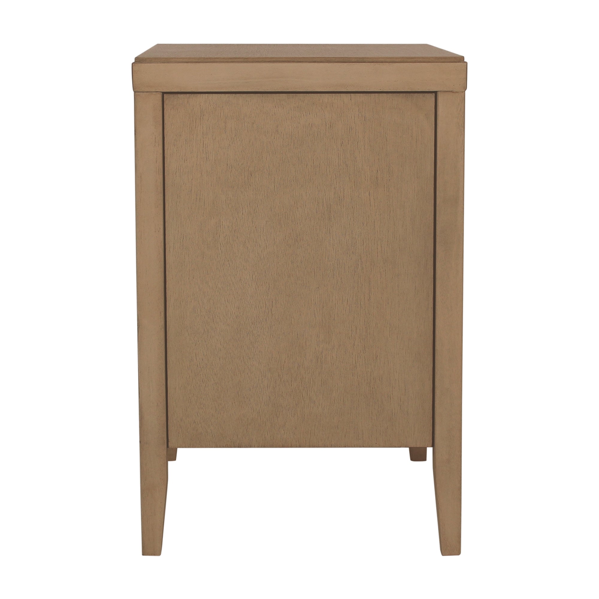 Webb 3 Drawer Solid Wood Nightstand