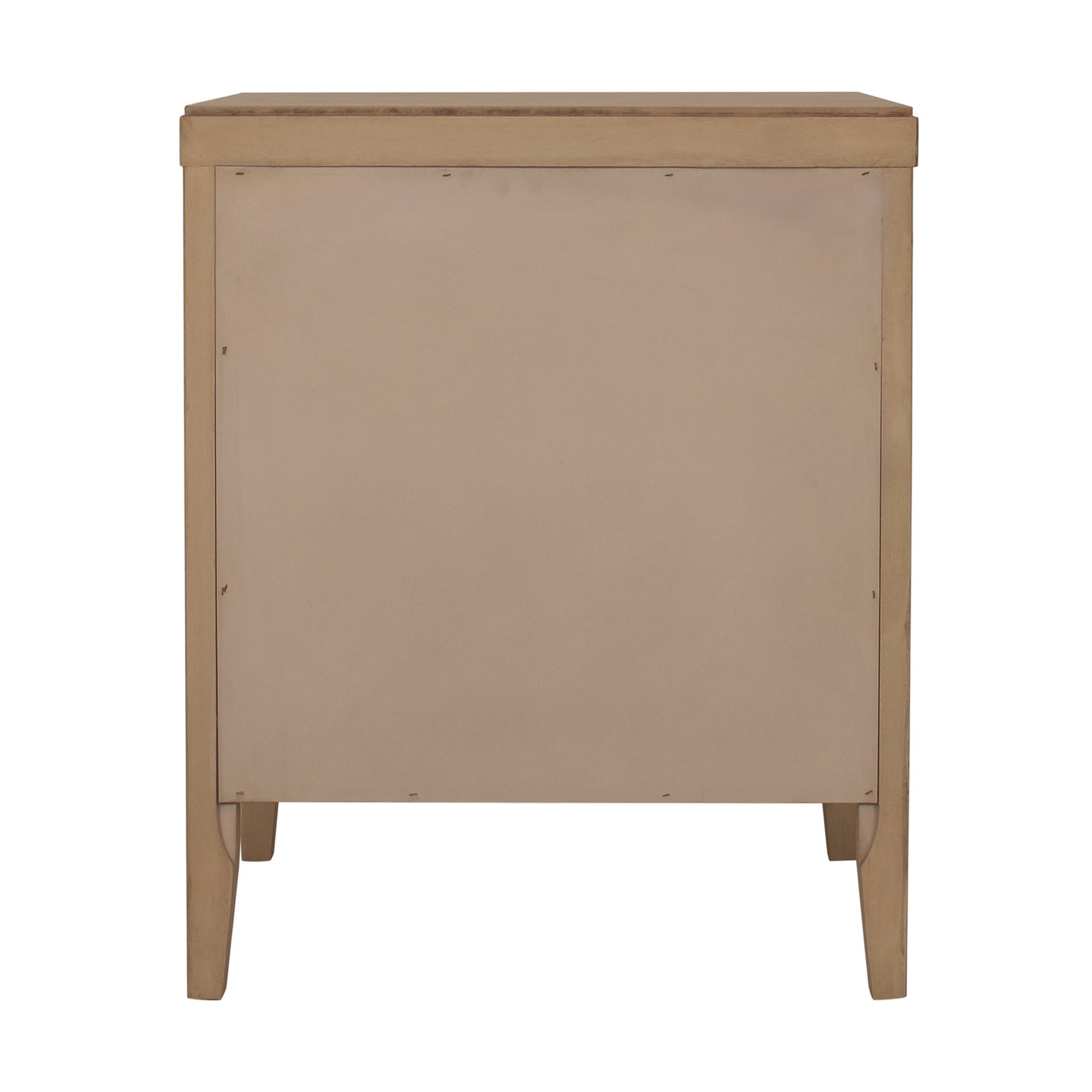 Webb 3 Drawer Solid Wood Nightstand