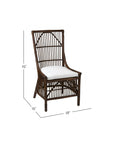 Edie Rattan Dining Chairs (Set of 2)