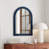 Rectangular Gia Raffia Wrapped 22" Mirror Raffia wall mirror