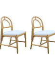 Arched Rattan Dining Chair (Set of 2)