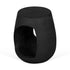 Brown Esme Cut-Out Solid Munggur Wood 16" Side Table Munggur Wood accent side table