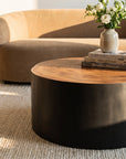 Kaia Munggur Wood Tree Stump Coffee Table